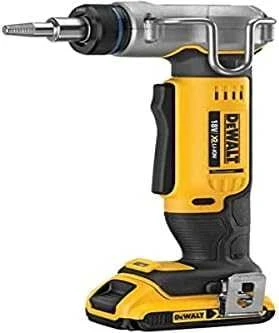 Plastikinių vamzdžių plėstuvas DeWalt DCE400D2-QW; 18 V; 2x2,0 Ah akum.