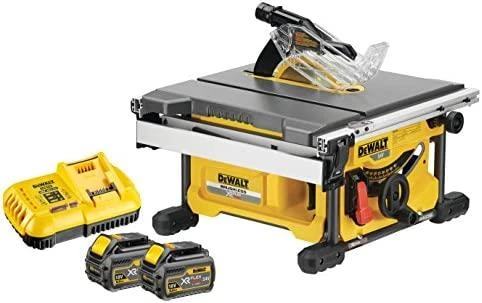 DeWalt FlexVolt stalinės pjovimo staklės su priedais