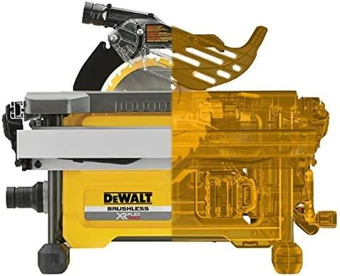 Išilginio pjovimo staklės DeWalt FlexVolt DCS7485T2; 54 V; 2x6,0 Ah akum.