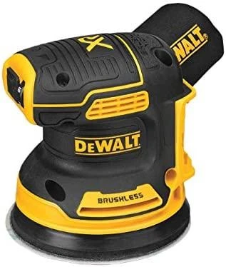 DEWALT akumuliatorinis bešepetėlinis ekscentrinis šlifuoklis DCW210P2 18V 125mm 2x5,0Ah