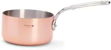 De Buyer Prima Matera puodas vario/plieno 14 cm indukcinis