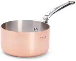 De Buyer Prima Matera puodas vario/plieno 14 cm indukcinis