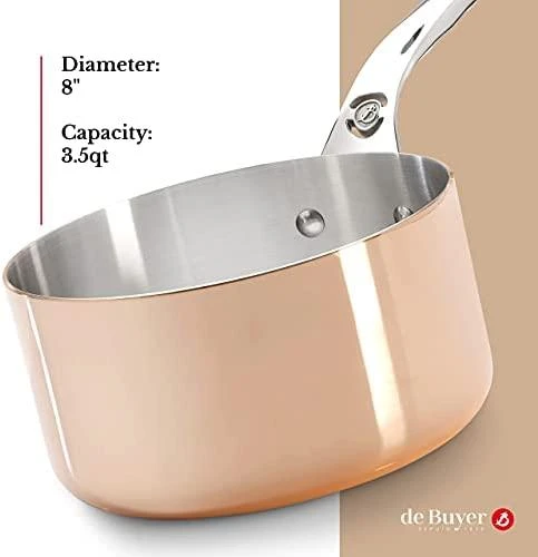 De Buyer Varinis puodas, 3,3 l, Prima Matera