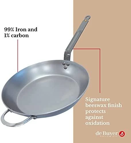 De Buyer Pan, 32 cm, Mineral B