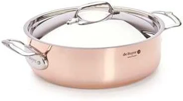 De Buyer Puodas su dangčiu, 4.9 l, 28 cm, Prima Matera