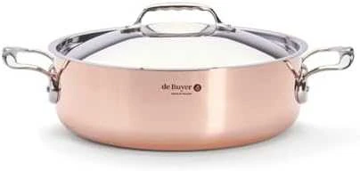 De Buyer Puodas su dangčiu, 4.9 l, 28 cm, Prima Matera