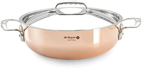 De Buyer DeBuyer 6232.28 troškintuvas iš nerūdijančio plieno sidabro