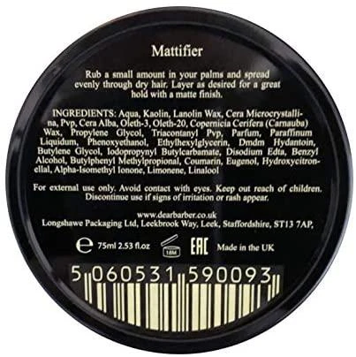 Dear Barber Mattifier, 20 ml