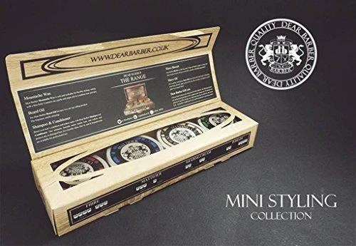 „Dear Barber“ mini stiliaus rinkinys, 4 vnt., 20 ml