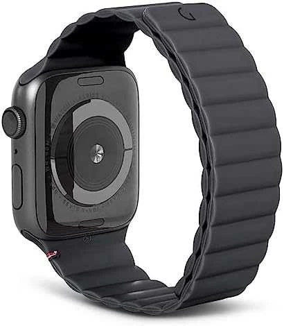 Decoded Dekoduotas Dekoduotas iššifruotas – „Apple Watch“ silikoninis dirželis, 42/44 mm (juodas)
