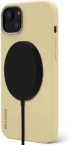 Decoded Silikoninis dėklas with MagSafe for iPhone 14 Plus - yellow