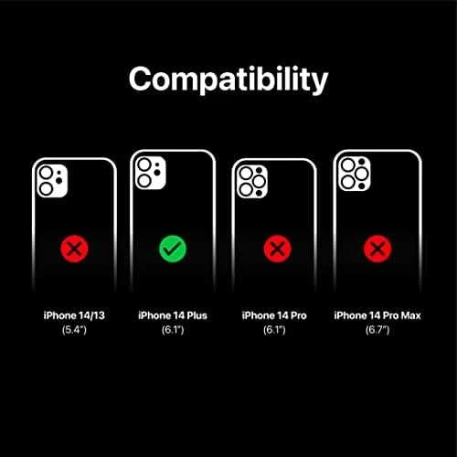 Decoded Silikoninis dėklas with MagSafe for iPhone 14 Plus - yellow
