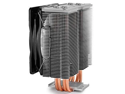 „Deepcool Gammaxx GT“ aušintuvas, 0,5 mm storio pelekai ir 4 šilumos vamzdžiai, 120 mm RGB ventiliatorius, „Intel /115x/1366/20XX“ ir „AMD AM x/FM x“ universalus, „Oro vėsintuvas“, „Intel 150W“, „AMD 140 W“