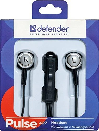 Ausinės Defender Pulse 427 Juoda