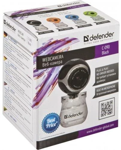 Internetinė Kamera - IronKey Defender C-090 0.3 MP Juoda