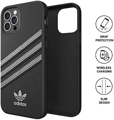 Apple iPhone 12 Pro Adidas OR Moulded dėklas Woman juodos spalvos