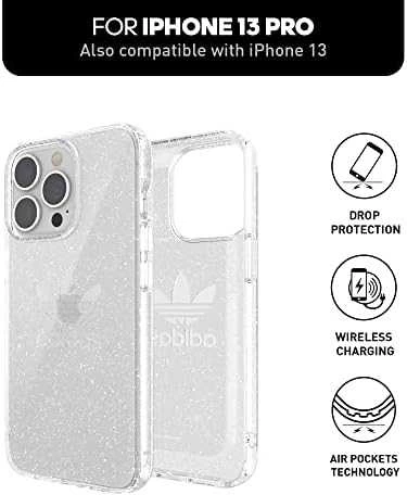Adidas OR Protective Apple iPhone 13 Pro / 136,1″ skaidrus Dėklas Glitter skaidrus 47120