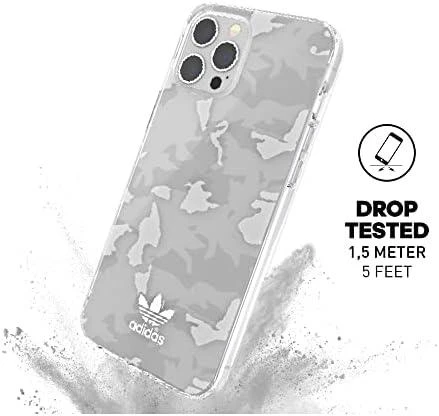 Apple iPhone 12 Pro Max Adidas OR Snap dėklas Camo skaidrus