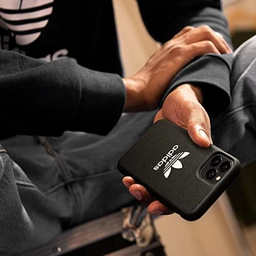 Adidas OR Booklet Dėklas BASIC Apple iPhone 12 Pro Max 6,7″ juodos spalvos baltos spalvos 42228