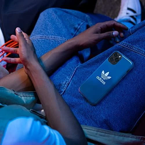 Adidas OR Snapdėklas Trefoil Apple iPhone 12 ProMax mėlynas 42291