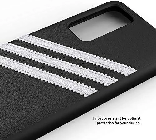 Dėklas Adidas OR Moulded PU SS20 Huawei P40 juodos spalvos baltas 39061
