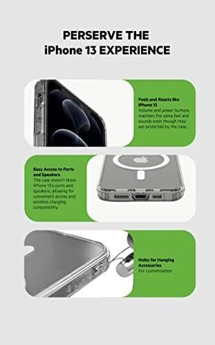 Belkinas | SheerForce magnetinis antimikrobinis apsauginis dėklas | Apsauginis dėklas | Apple | iPhone 13 | N/A | Skaidrus | Apsaugokite savo iPhone su MagSafe suderinamu magnetiniu telefono dėklu. Skaidri, UV šviesai atspari medžiaga apsaugo nuo spalvos pasikeitimo, o paaukštinto krašto dizainas užtikrina puikią ekrano ir fotoaparato apsaugą nuo įbrėžimų.