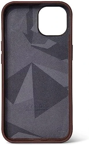 Decoded Leather su MagSafe Apple iPhone 14 Plus - dėklas telefonui rudos spalvos