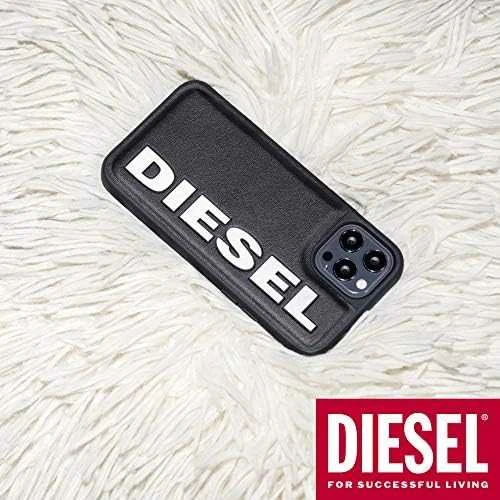 Diesel Booklet Dėklas Core Apple iPhone 12 12 Pro juoda-baltos spalvos juodos spalvos-baltos spalvos 42486