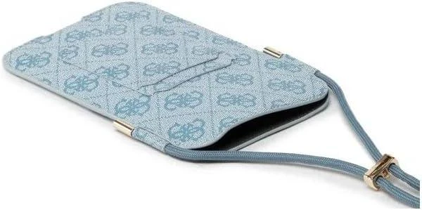 Guess telefono dėklas GUPHL4GDBL 6,7 mėlynas 4G Stripe