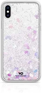 Dėklas HAMA Baltas DIAMONDS SPARKLE CASE IPHONE X / XS UNICORNS