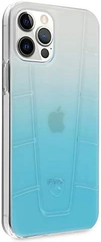 Mercedes MEHCP12MCLGBL Apple iPhone 12/12 Pro 6,1″ mėlynas kietas dėklas skaidrus Line