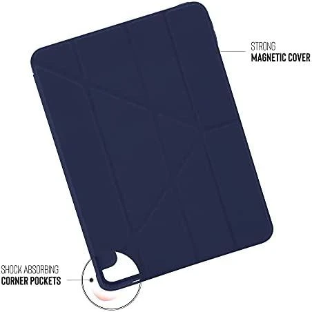 Pipetto Pipetto Origami No1 originalus TPU planšetinio kompiuterio dėklas – apsauginis dangtelis, skirtas iPad Pro 11 "1/2 / 3G (tamsiai mėlynas)