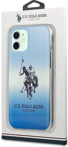Dėklas „Us Polo Assn“ „US Polo USHCP12MPCDGBL“ „Apple iPhone 12/12 Pro 6,1“ mėlynas „Gradient Collection“