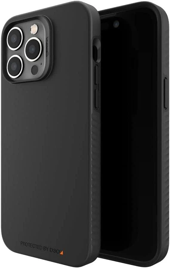 Dėklas Gear4 Rio Snap iPhone 14 Plus / 15 Plus 6.7″ juodos spalvos 50758