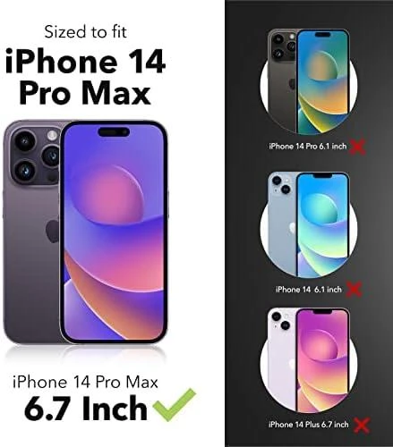 Dėklas Gear4 Rio Snap Apple iPhone 14 Pro Max 6,7″ juodos spalvos 50759