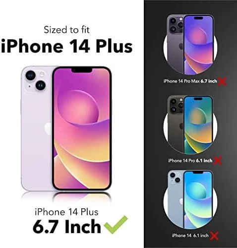 Dėklas Gear4 Rio Snap iPhone 14 Plus / 15 Plus 6.7″ juodos spalvos 50758