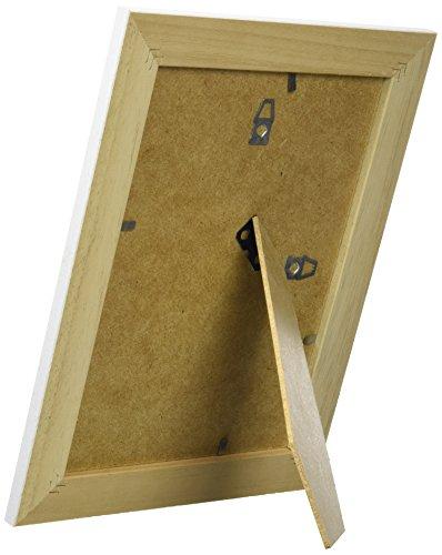 Nuotraukų rėmelis Deknudt S221H1 15x20 Mediena balta w. smėlio spalvos