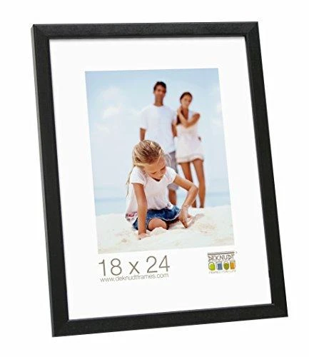 Nuotraukų rėmelis Deknudt S41JL2 DIN A4 21x29,7 Mediena juoda