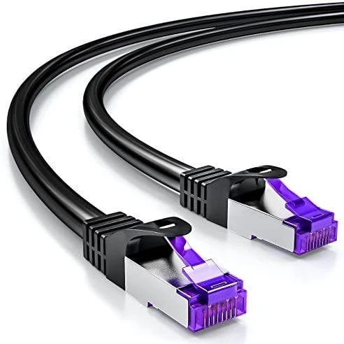 Goobay Patch kabelis DELTACO S / FTP Cat7, 10m, 600MHz, Delta sertifikuotas, LSZH, RJ45 jungtys, pilkas / STP-710