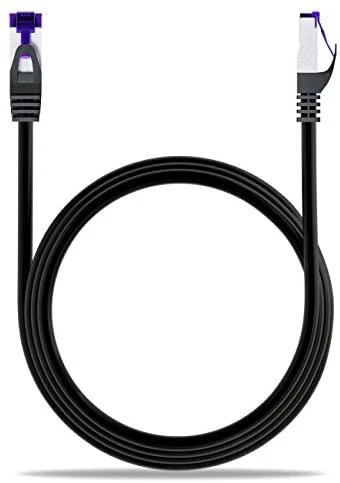 Goobay Patch kabelis DELTACO S / FTP Cat7, 10m, 600MHz, Delta sertifikuotas, LSZH, RJ45 jungtys, pilkas / STP-710
