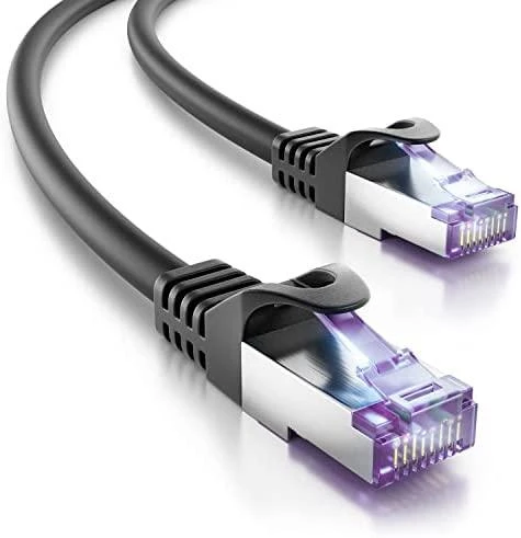 Goobay Patch kabelis DELTACO S / FTP Cat7, 10m, 600MHz, Delta sertifikuotas, LSZH, RJ45 jungtys, pilkas / STP-710