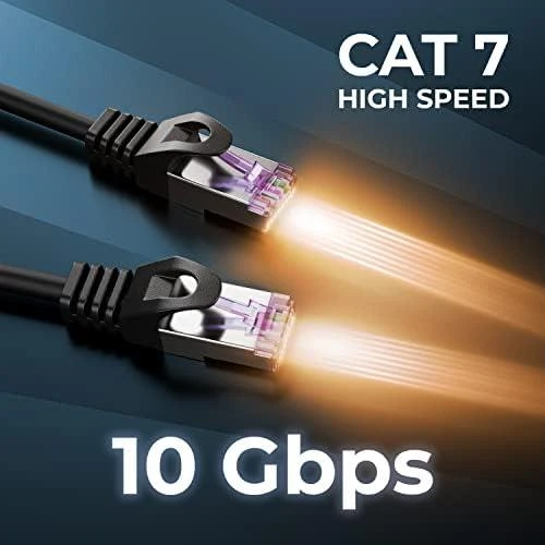 Goobay Patch kabelis DELTACO S / FTP Cat7, 10m, 600MHz, Delta sertifikuotas, LSZH, RJ45 jungtys, pilkas / STP-710