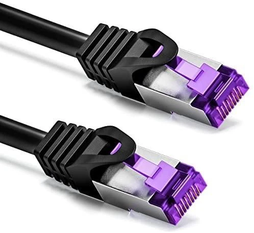 Goobay Patch kabelis DELTACO S / FTP Cat7, 10m, 600MHz, Delta sertifikuotas, LSZH, RJ45 jungtys, pilkas / STP-710