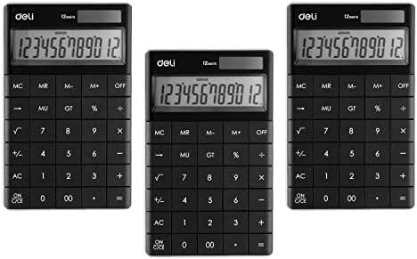 Skaičiuoklė Deli DELI CALCULATOR 1589P Juodas