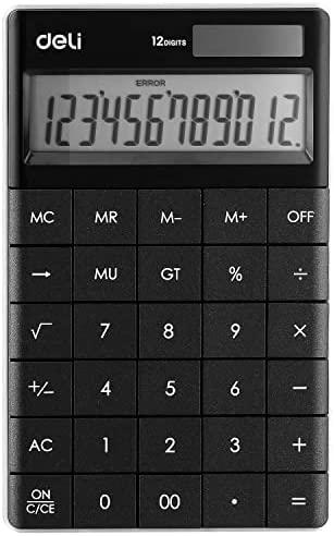 Skaičiuoklė Deli DELI CALCULATOR 1589P Juodas