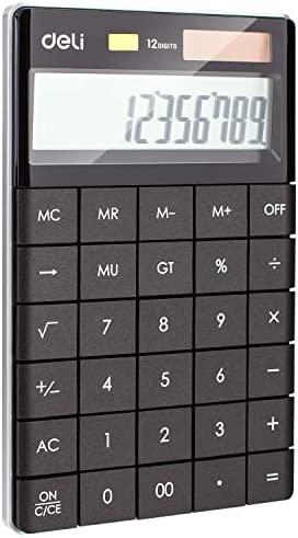 Skaičiuoklė Deli DELI CALCULATOR 1589P Juodas