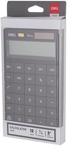 Skaičiuoklė Deli DELI CALCULATOR 1589P Juodas