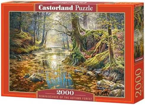 Castorland Dėlionė 2000 vnt. - Ruduo miške