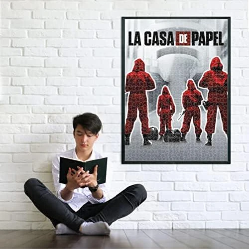 Clementoni Dėlionė 1000 vnt. - „Netflix La Casa de Papel“: Popieriaus namai