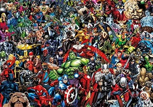 Clementoni Dėlionė 1000 vnt. - Marvel
